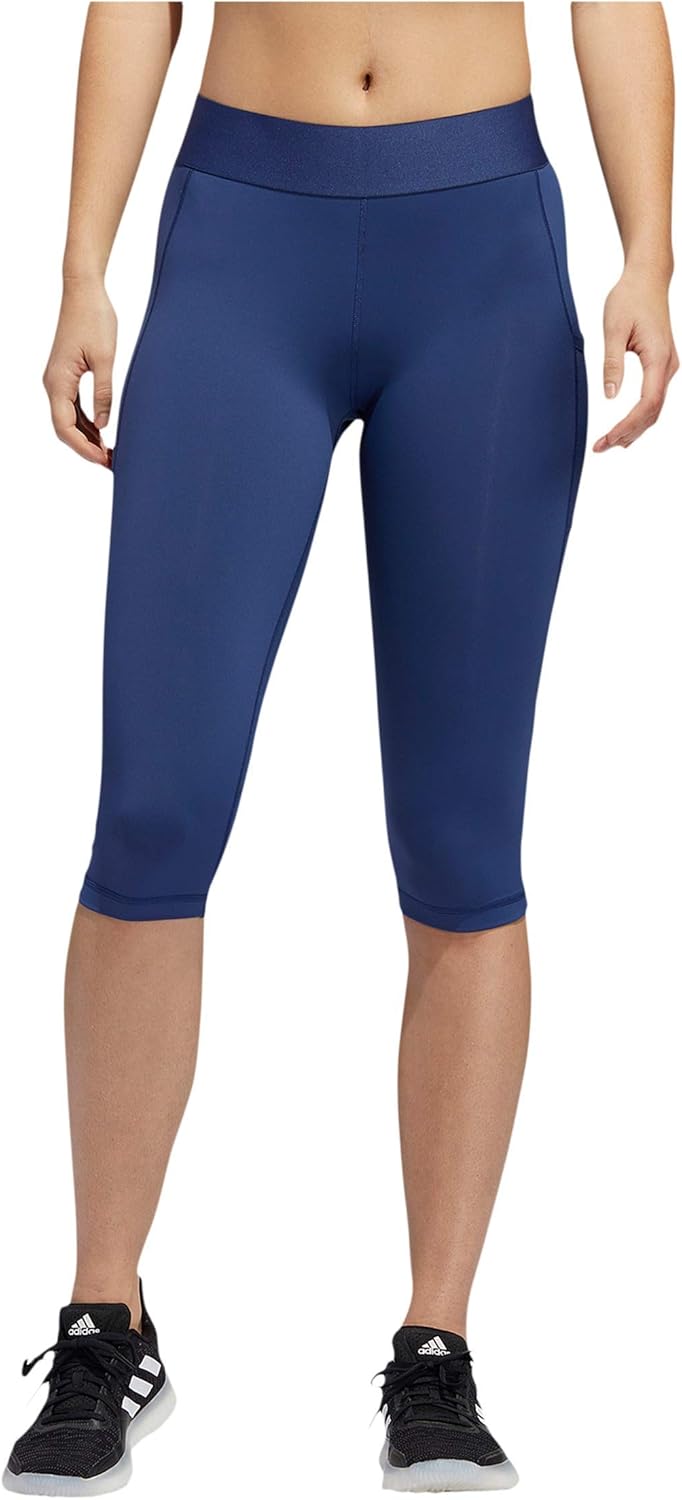 adidas Womens Alphaskin Sport Capri Tights