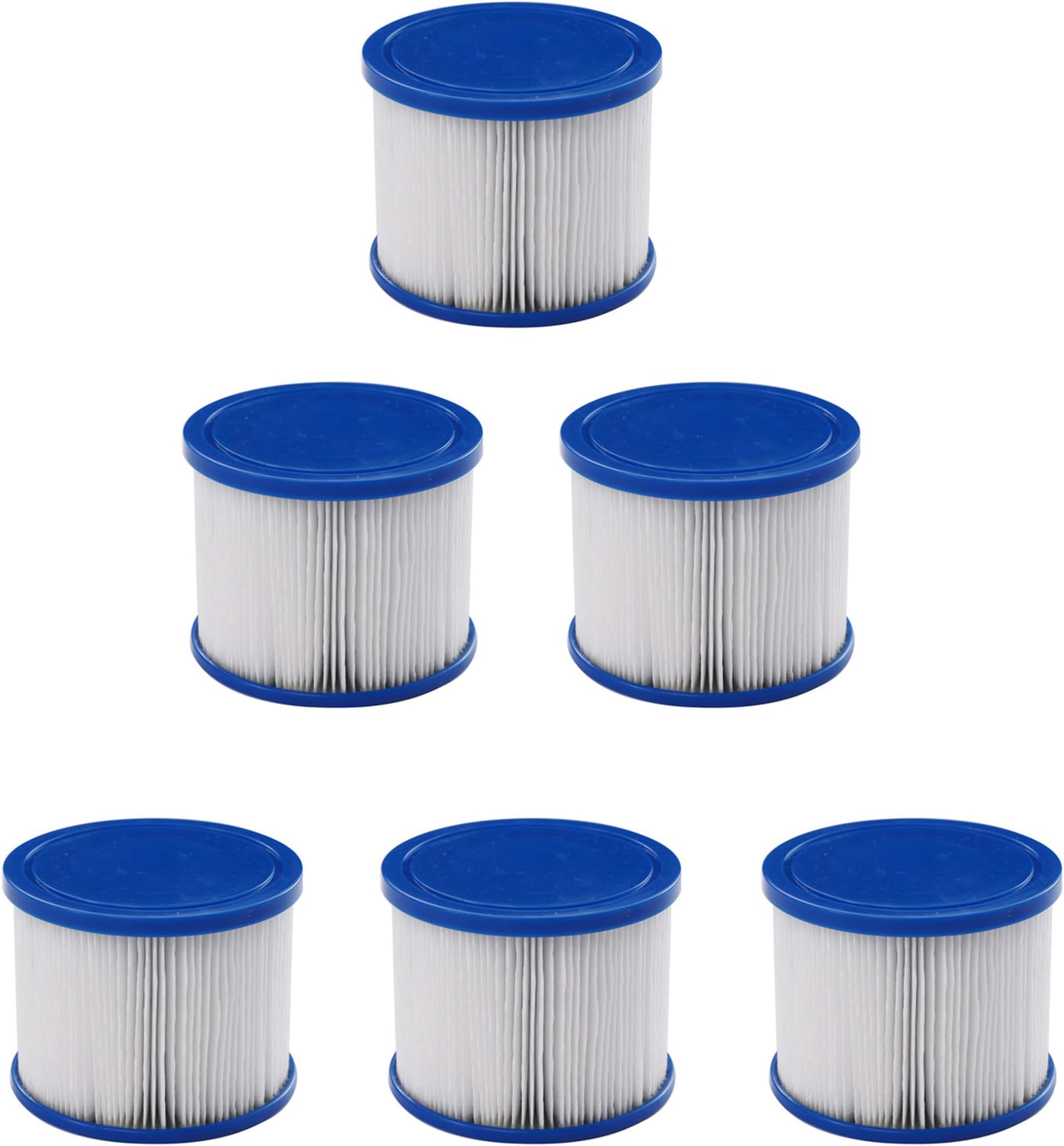 Monzana Filterkartuschen Größe I 79x89mm 3er Set - Auswaschbare Poolfilter Für Whirlpool & Schwimmbecken