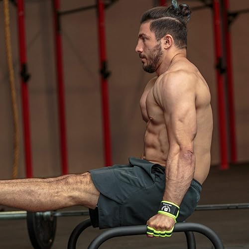 Miniatura 8 de Mava Sports Guantes de entrenamiento cruzado con soporte de muñeca para WOD, entrenamiento de gimnasio, levantamiento de pesas y fitness, acolchado