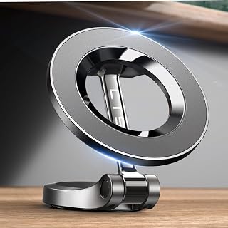 LISEN für Magsafe Autohalterung, 24X N52 Magnet Handyhalterung Auto - 2026 Faltbar Magnethalterung Mag Safe Handy Halterung Auto Zubehör Innenraum für iPhone 17 Pro Max Air 16 15 14 13 - Amazon product rated Grade B