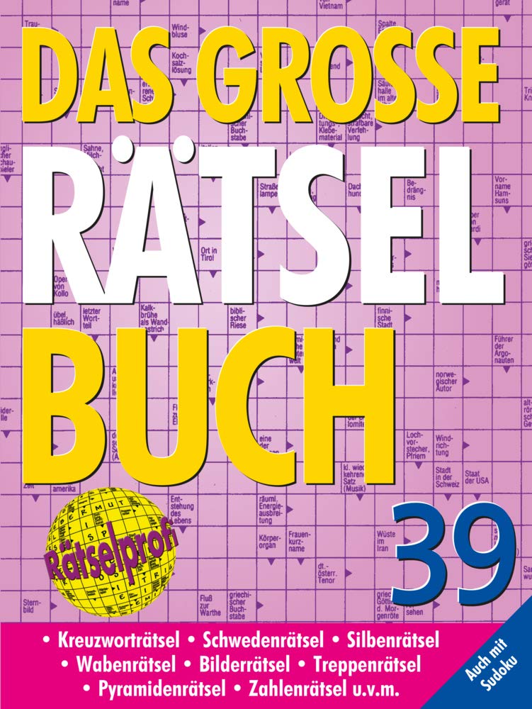 Das große Rätselbuch 39 Auch mit Sudoku . Amazon.de Bücher