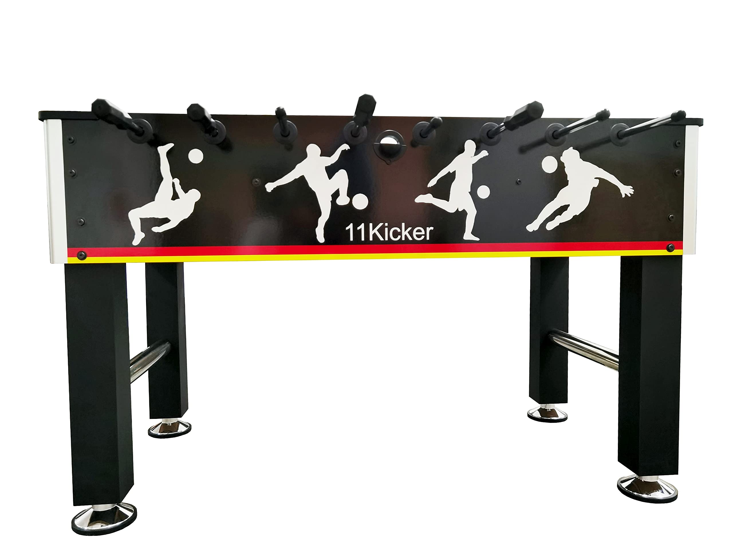 Izzy Multifunktionale Spieltische 4-in-1-Tisch und Einzeltisch für Tischfußball, Billardtisch, Tischtennis, Speedhockey, Billard und Tischtennis