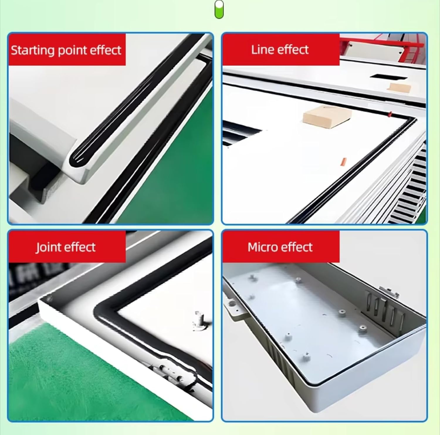 Foam Gasket Dispensing Machine, Automated Sealant Coating Glue Dispenser for LED Light Sealing Automotive Components Electronic Device