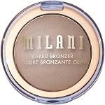 Milani Baked Bronzer - Poudre longue durée pour Glow naturel - Léger, constructible & Maquillage sans écharpe avec finition radiante - Sans Talc, végétalien & Sans cruauté, fabriqué en Italie, Amalfi Glow