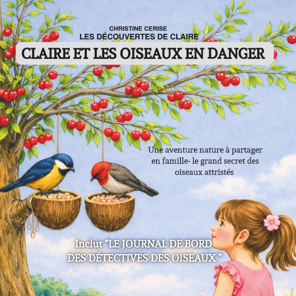 Claire et les oiseaux en danger: Une aventure nature à partager en famille- le grand secret des oiseaux attristés (Les découvertes de Claire)