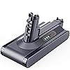 Replacement Battery for Dyson V10 - Morpilot 6500mAh V10 Battery Compatible with Dyson V10 Animal V10 Absolute V10 Motorhead Fluffy Cordless Handheld Vacuum Cleaner