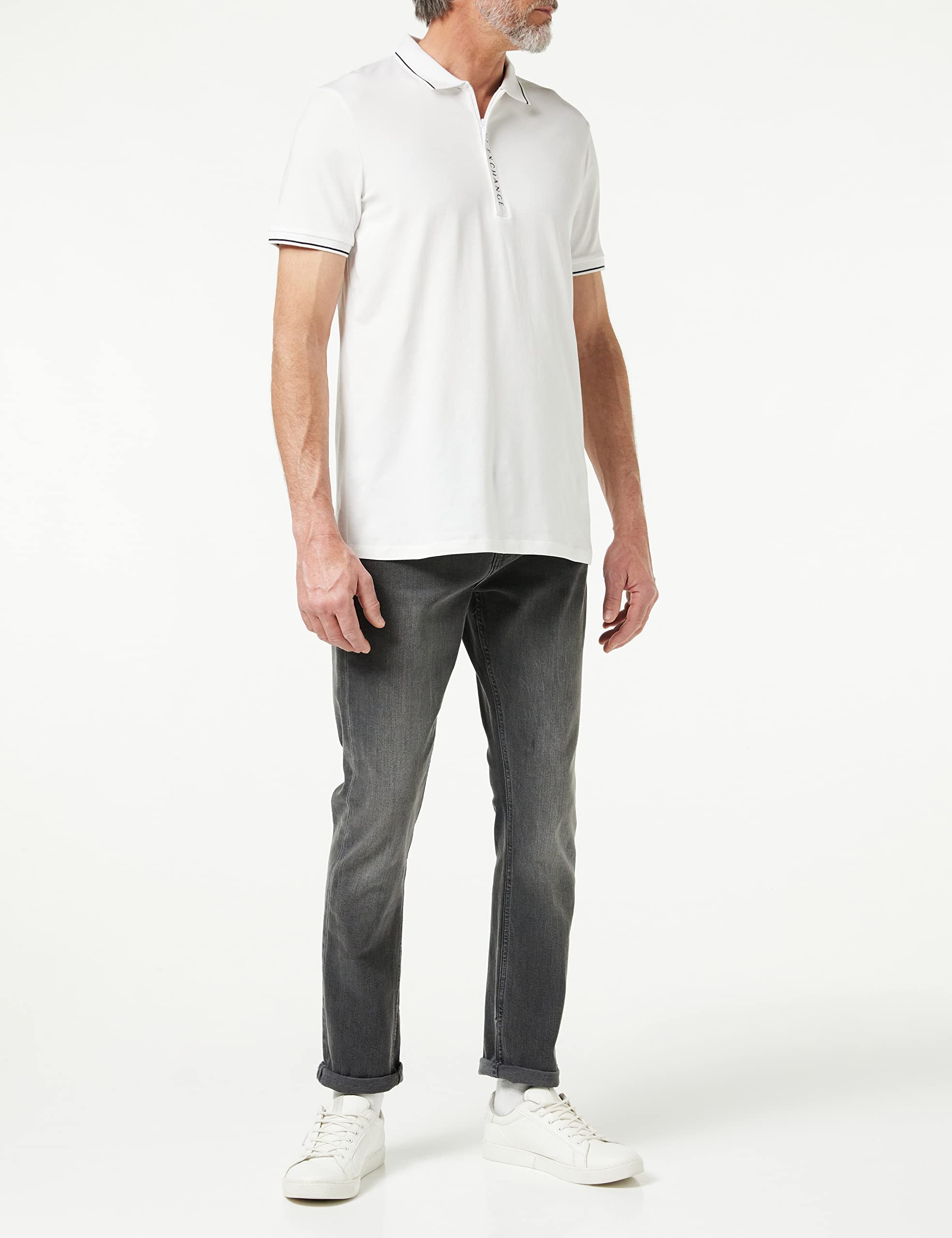 Armani Exchange Men's Logo Zip