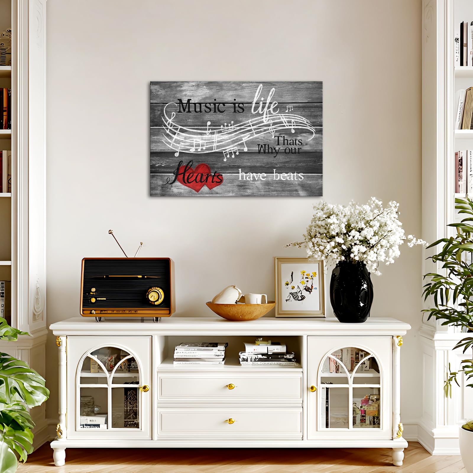 Amazon.com: Inspirational Wall Art Painting Music Theme