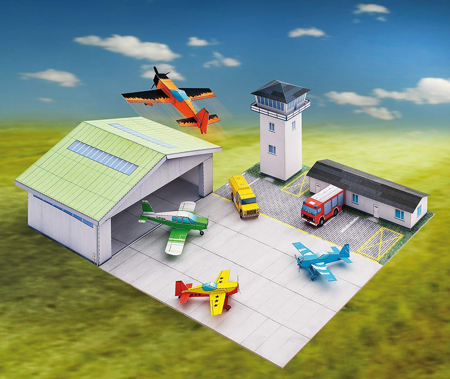 Aue-Verlag 40 x 30 x 15 cm Airport Model Kit