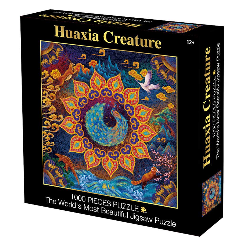 Jigsaw Puzzle Home Toys, Selling Square Puzzle Huaxia Shengling 1000 Capsules Puzzle Square Puzzle Toy,Difficult Family Funny Puzzle Games