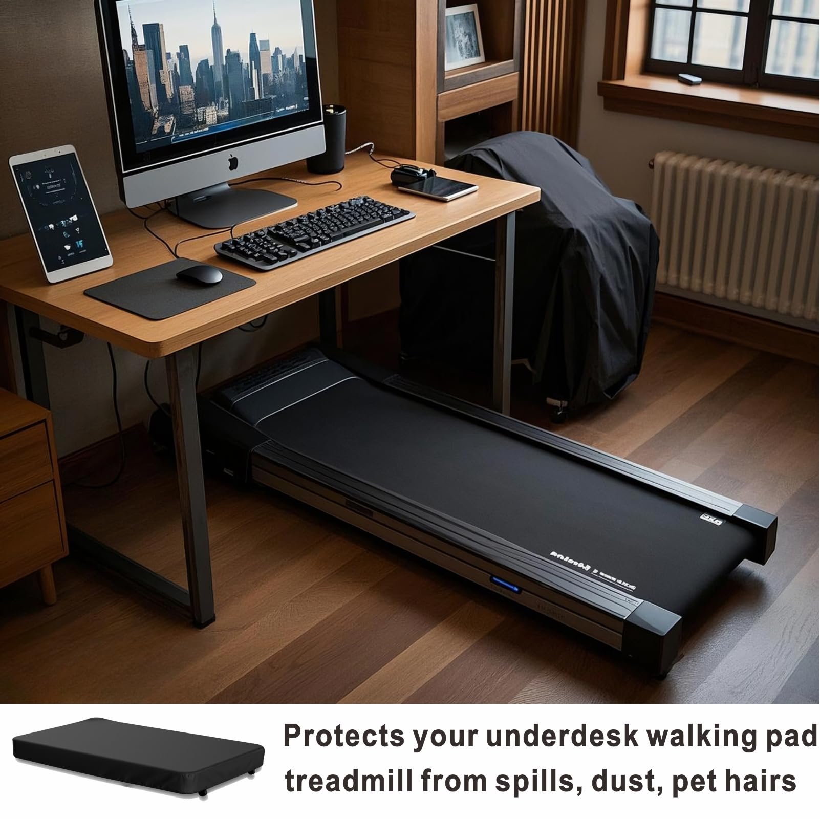VeyoStories Housse de Tapis de Course sous Le Bureau, Housse de Tapis de Marche Anti-poussière pour Tapis de Course Portable Pliable de 129,5 à 134,6 cm et Tapis de Course sous Le VeyoStories Housse de Tapis de Course sous Le Bureau, Housse de Tapis de Marche Anti-poussière pour Tapis de Course Portable Pliable de 129,5 à 134,6 cm et Tapis de Course sous Le