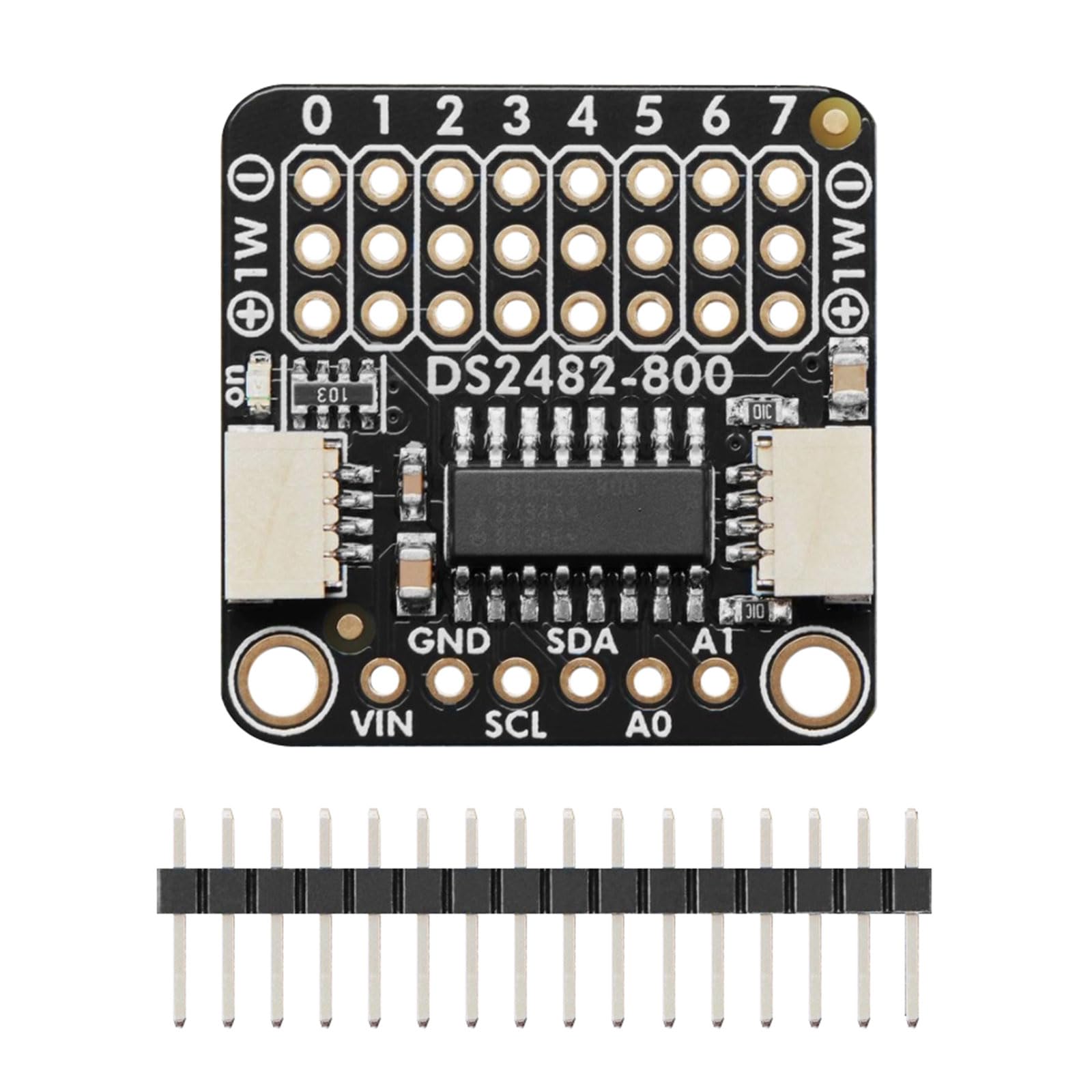 I2C 1Wire Development Board 8 Condotti Impostazione Flessibile Costruito in Pull Up Impedore Componente Indirizzo Configurabile