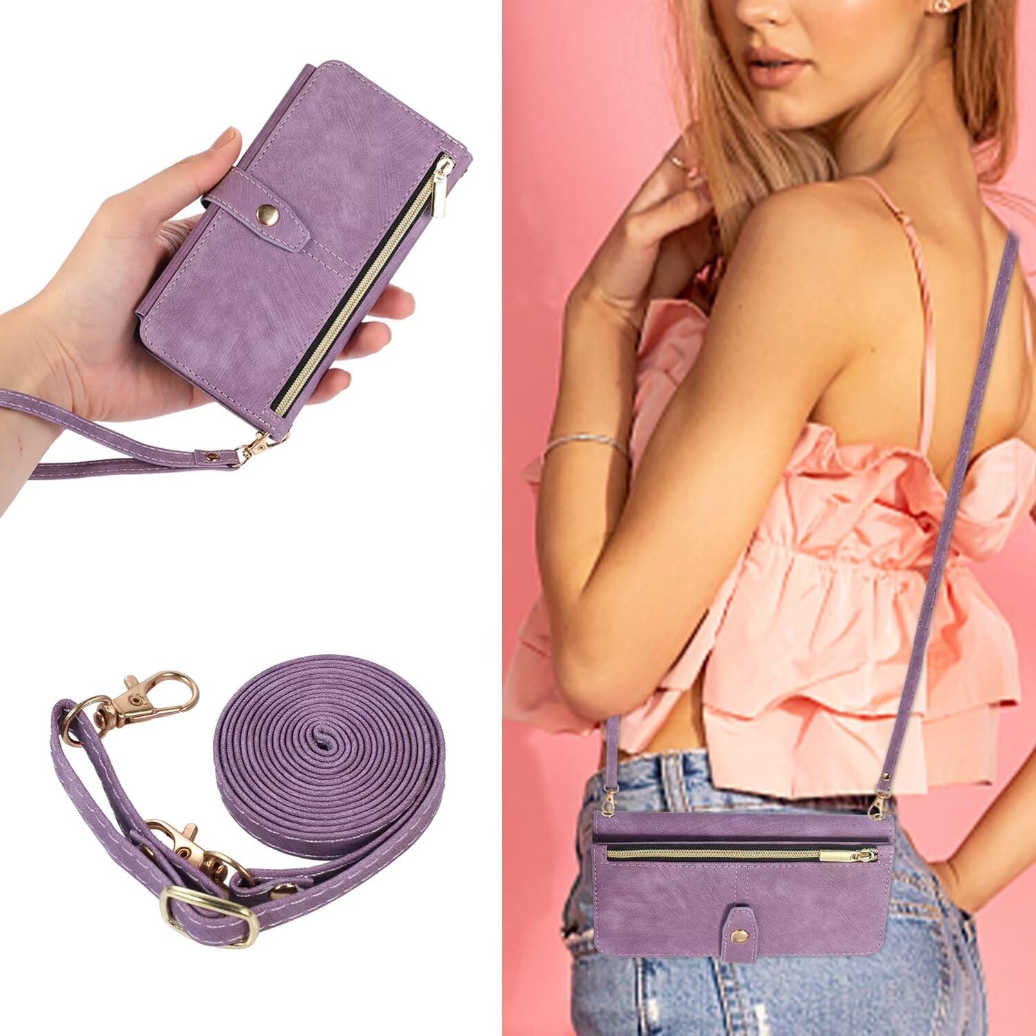 TIANCI Cover per Xiaomi Redmi 9C NFC/Redmi 9C, Portafoglio Case