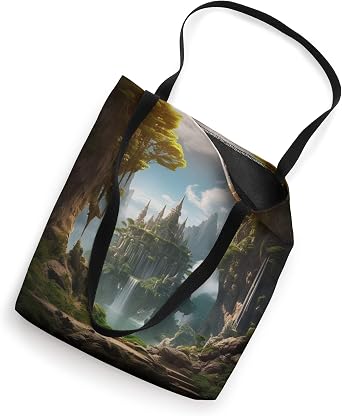 Waterfall Castle Tote Bag