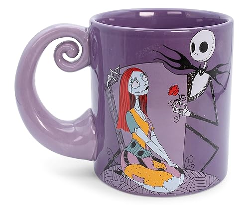 Nightmare Before Christmas Disney The Jack & Sally Spiral Handle
