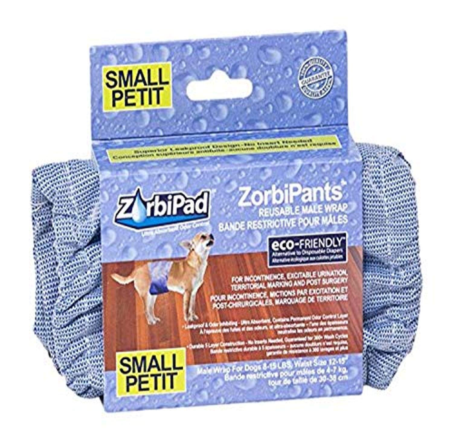 Zorbipad ZorbiPants™ Male Wrap Small 13" to 19"