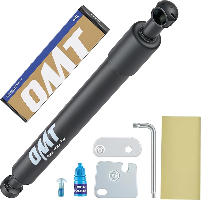 Amortecedor auxiliar da tampa traseira Orion Motor Tech para Ford F-250, F-350 e F-450 Super Duty 2017–2026 – Kit com 1 unidade