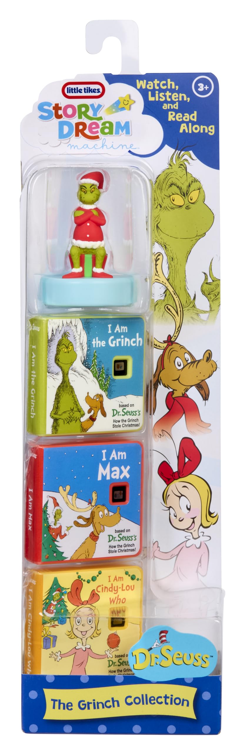 Little Tikes Dr. Seuss Grinch Collection, Storytime, Books, Audio Play Character - Image 4