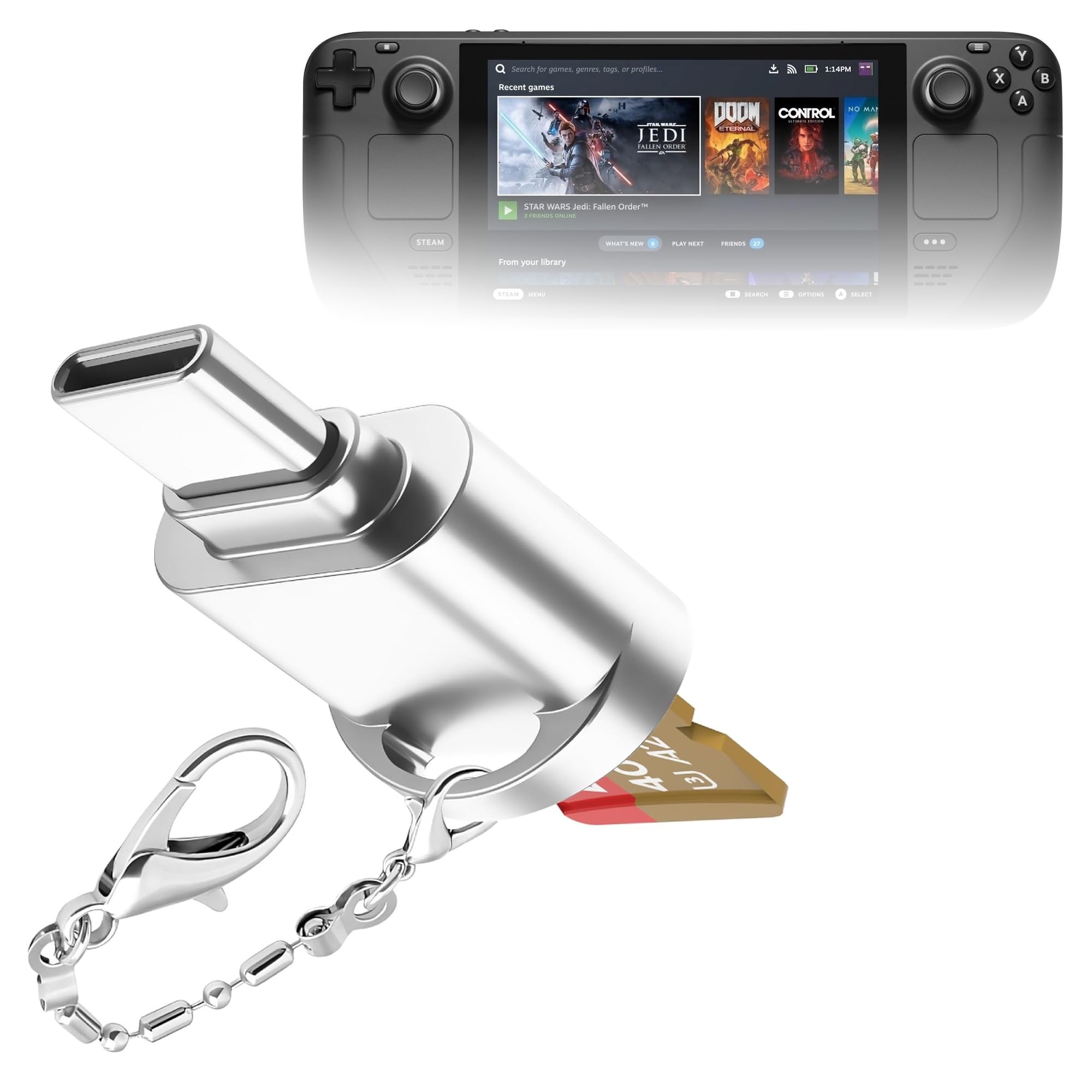 Amazon.com: BoxWave Adapter Compatible with Valve Steam Deck