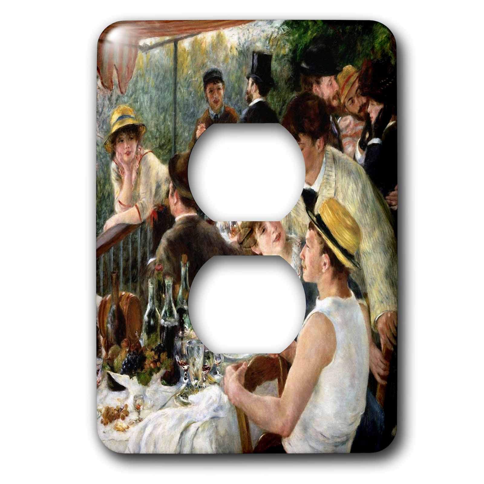 3dRose Renoir - Luncheon of the Boating Party - Light Switch Covers (lsp_303052_6)