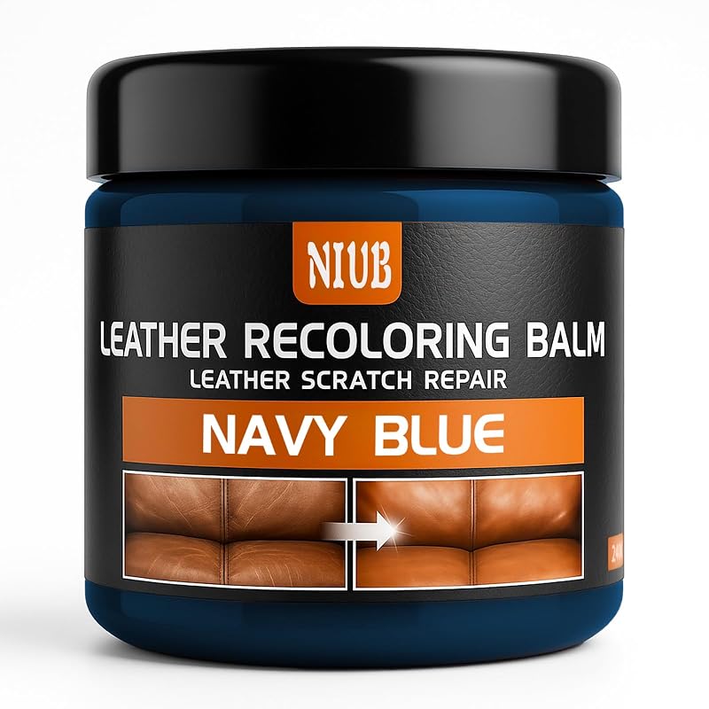 Bálsamo Recolorador para Couro NIUB Azul-Marinho