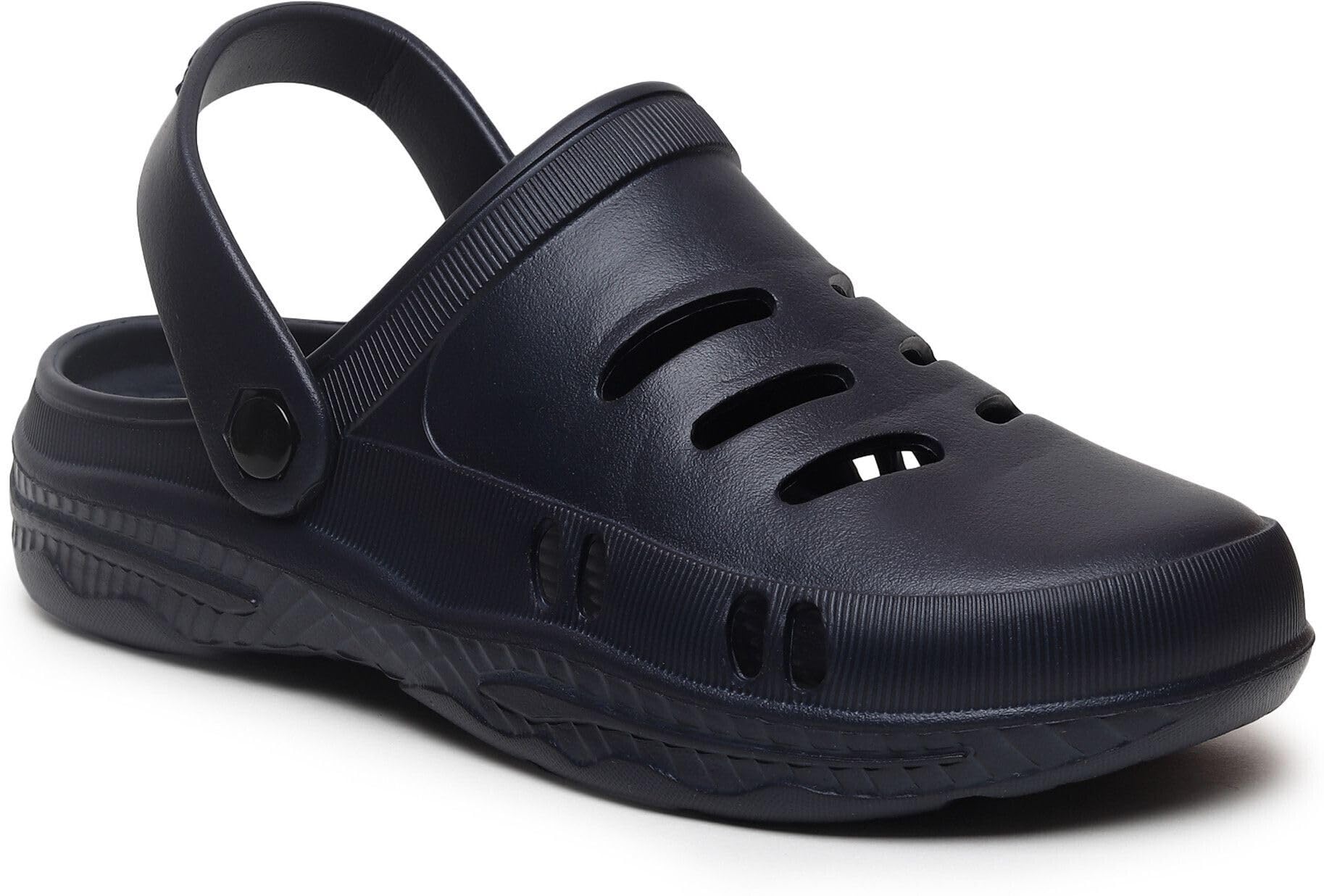 jusan Men's Classic Casual Clogs | Sandals with Adjustable Back Strap for Adult | Comfortable & Lightweight| Stylish & Anti-Skid-picture-15