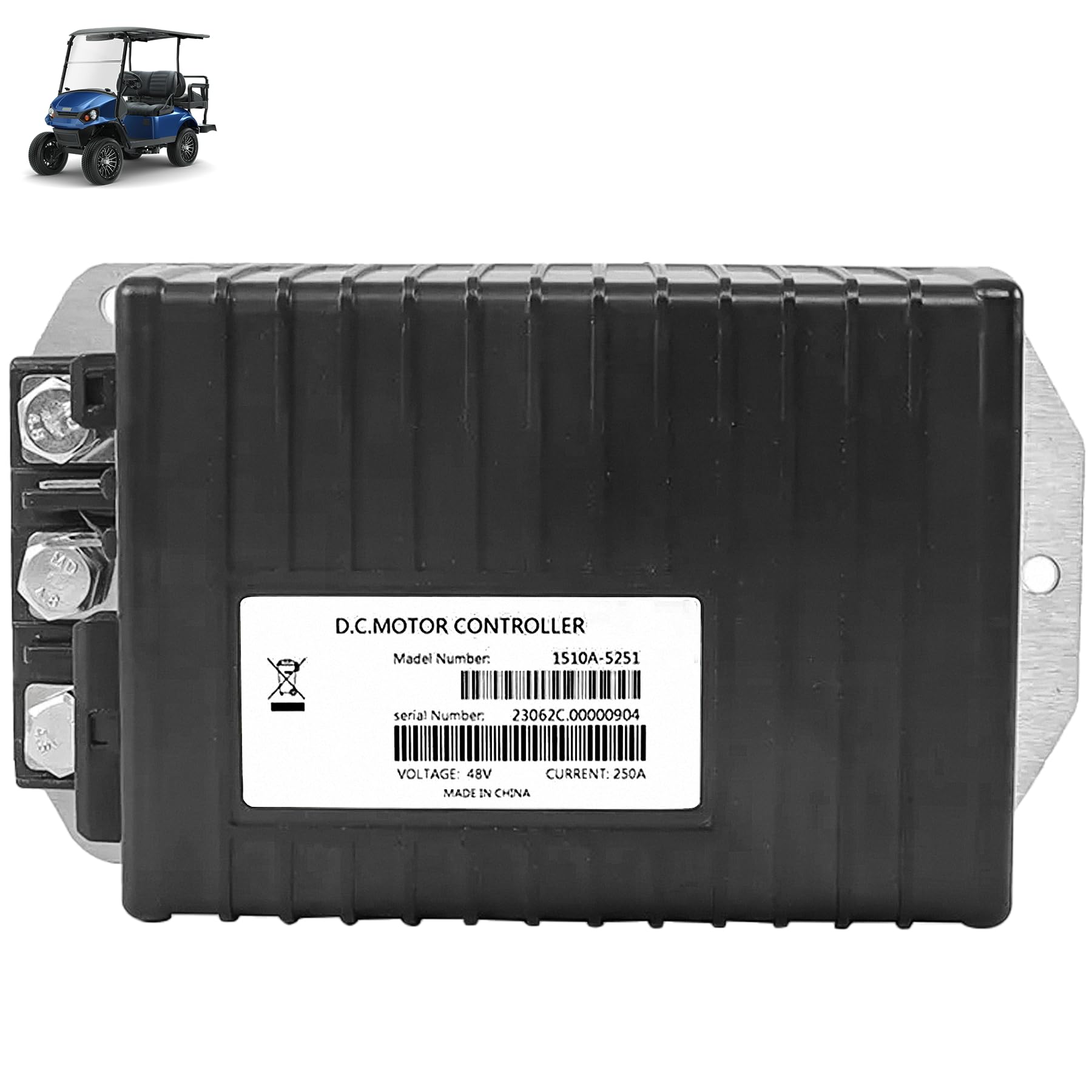 Contrôleur de moteur 1510A-5201 SepEx 48V à accélération linéaire 0-5kΩ