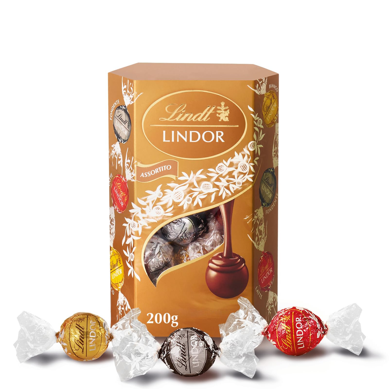 Praline di Cioccolato Assortite Ripiene Lindt Lindor gr.200