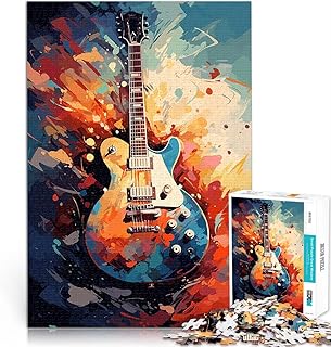 Comprar Rompecabezas para Adolescentes 1000 Piezas Guitarra eléctrica Juegos Divertidos para la Familia Colección de Artistas, Bellas Artes 38x26cm