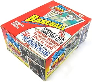 1991 Topps Baseball Box (36 Packs) Possible Chipper Jones Rookie - coolthings.us