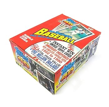panini topps ウーデゴール　セット Amazon.com: 1991 Topps Baseball Box (36 Packs) Possible