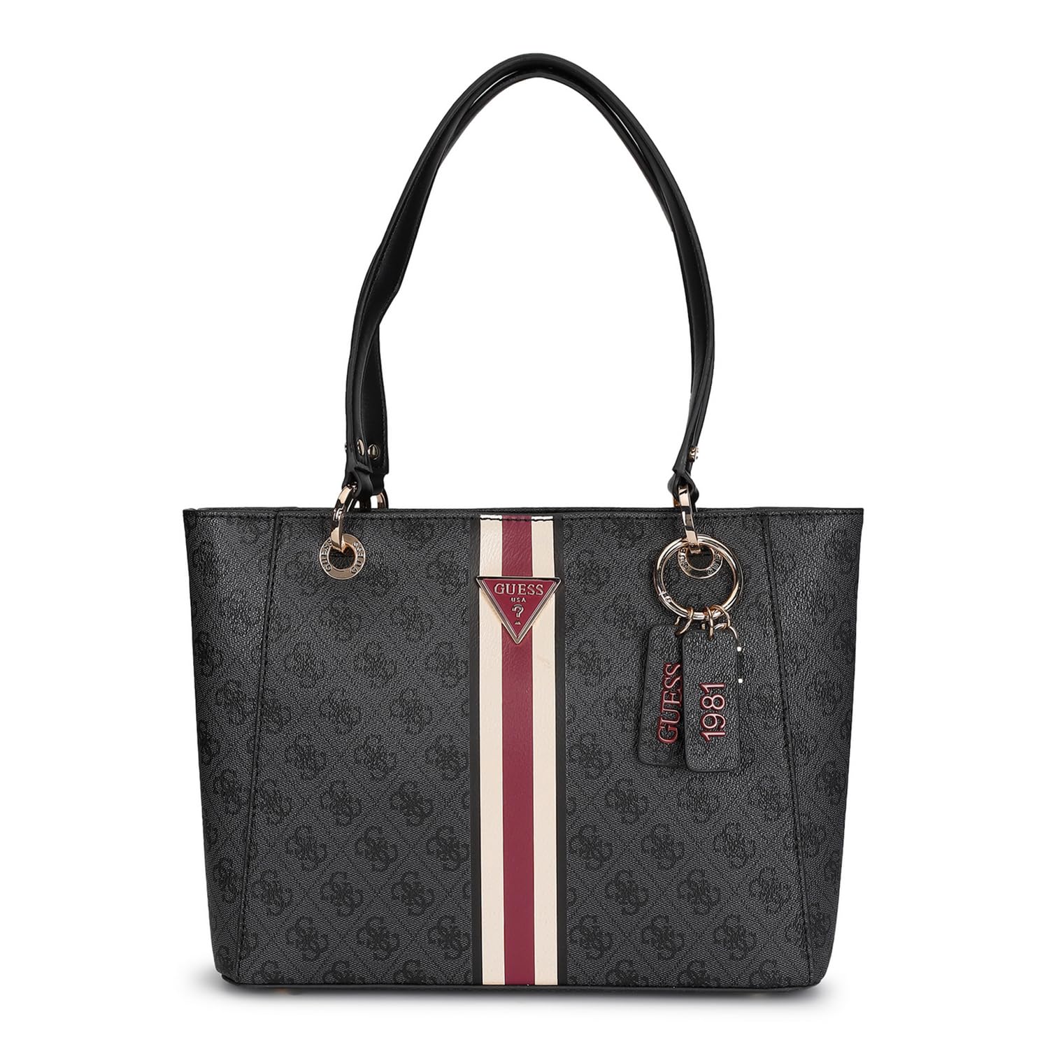 GUESSWomens Noelle Small Noel Tote Handbag (pack of 1)