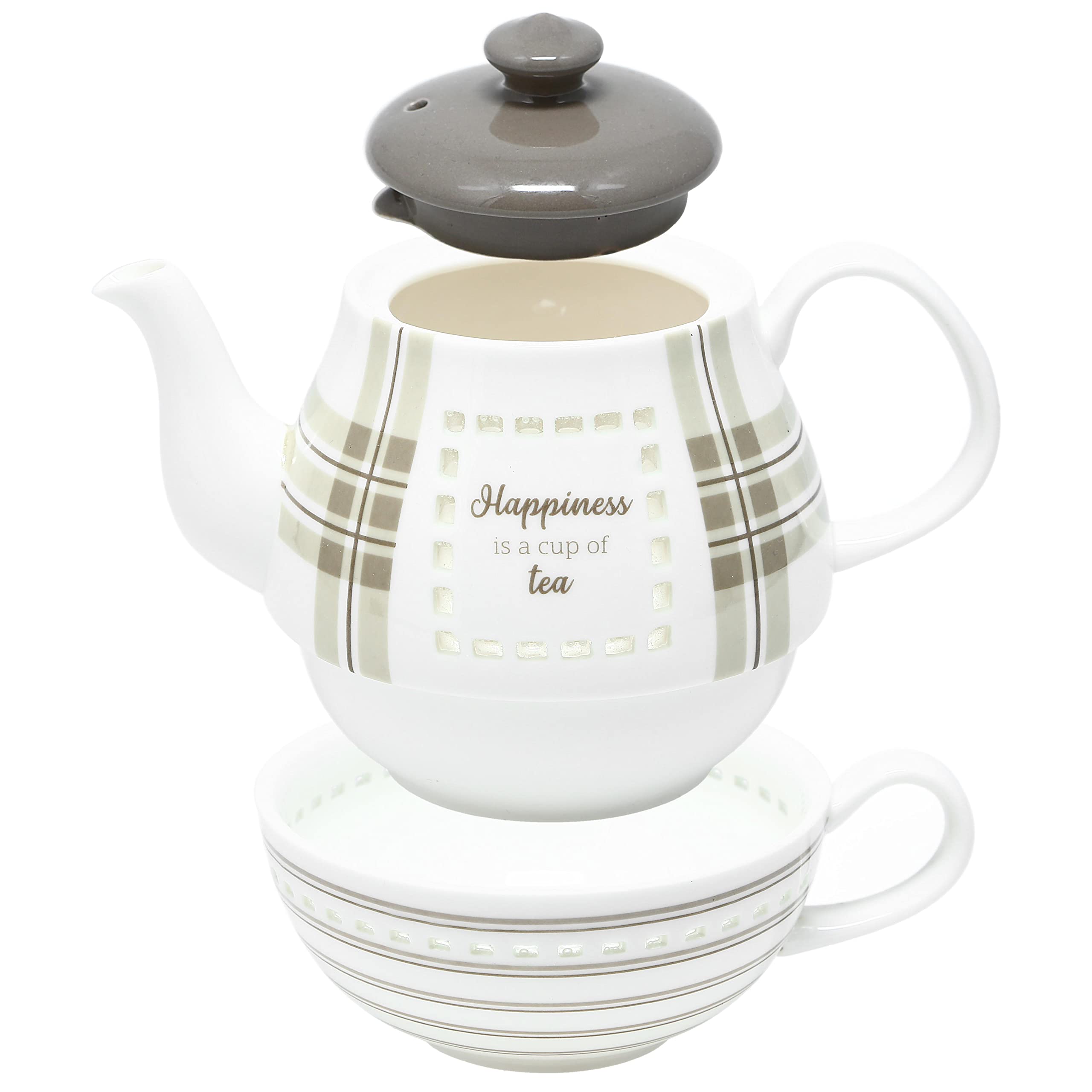 Happiness - Tea for One Set (17 oz Teapot & 8.5 oz Cup)