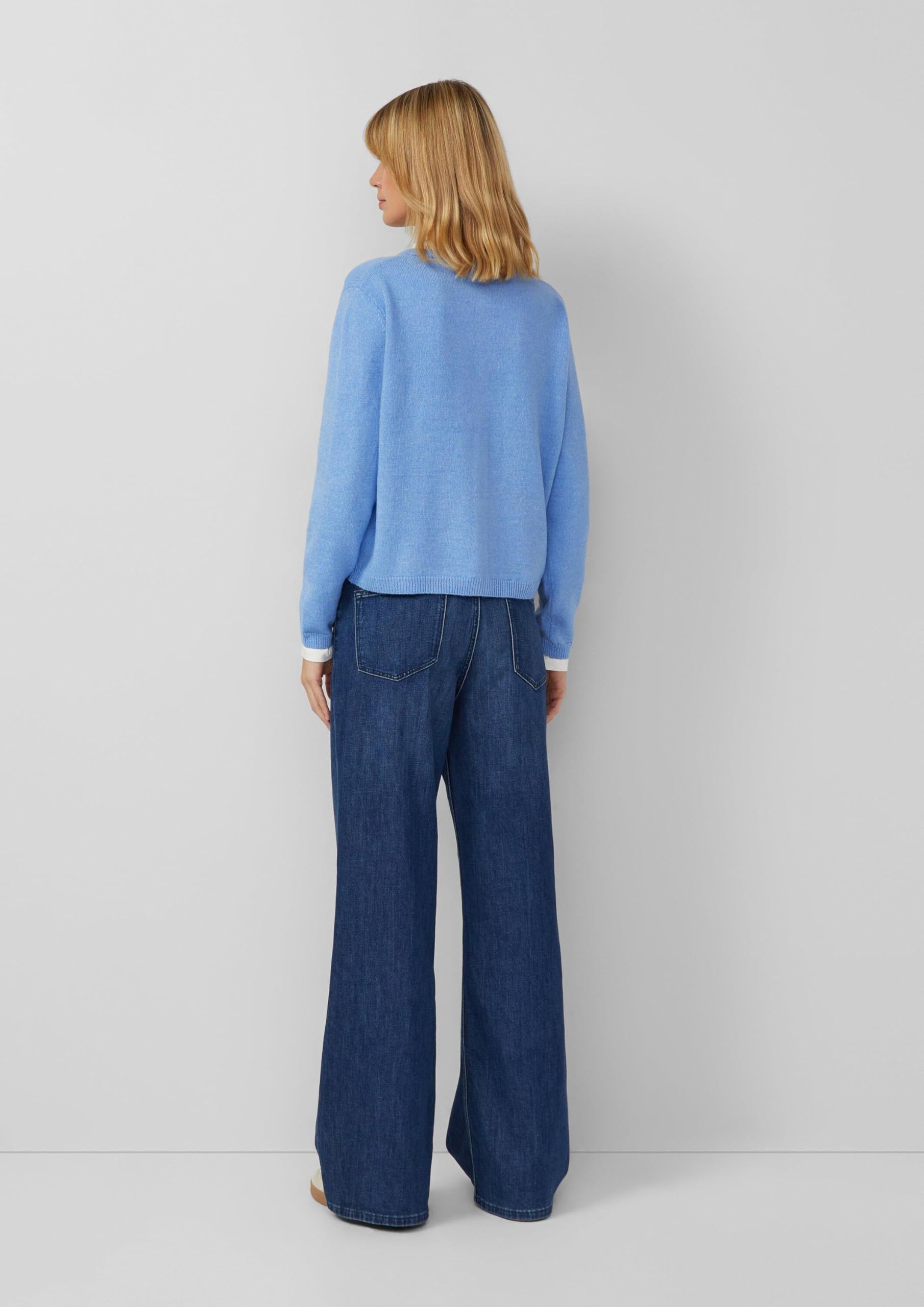 s.Oliver Weiche Strickjacke aus Alpakamix