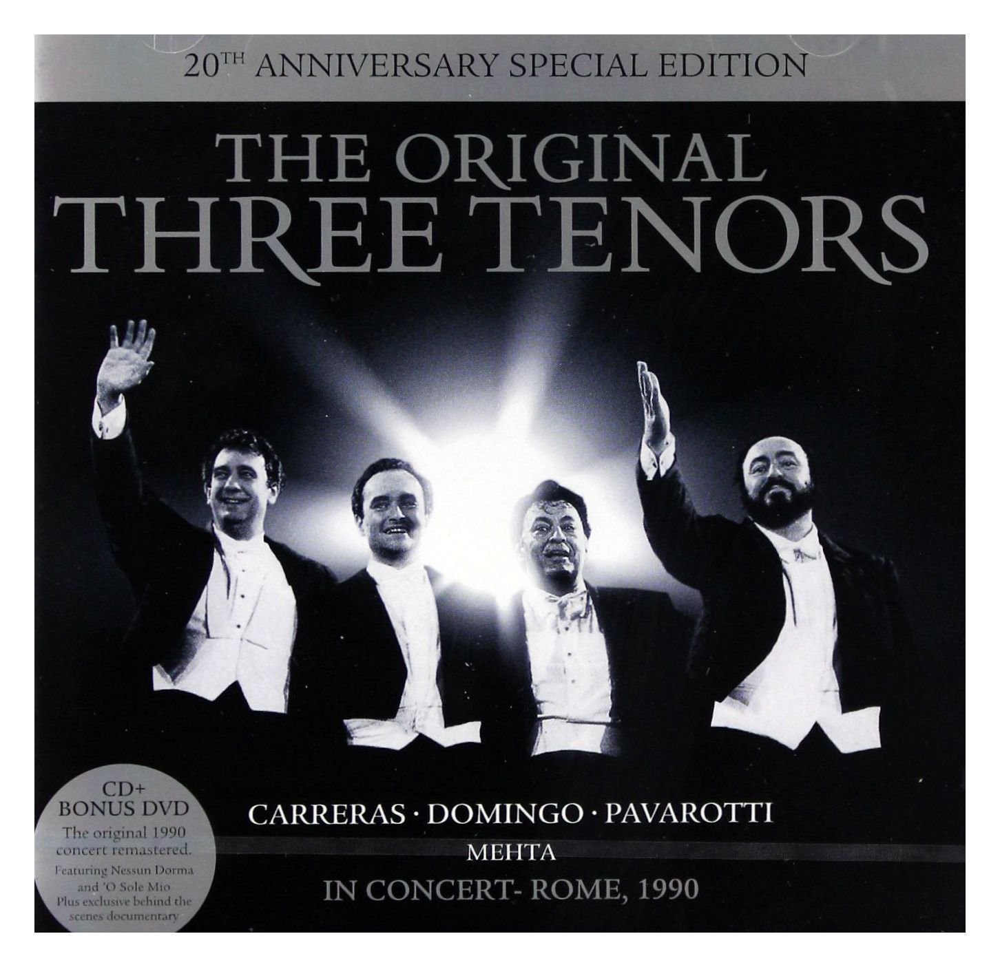 The Original Three Tenors: 20th Anniversary Special Edition [Audio CD] Original Three Tenors; Andrew Lloyd Webber and Zubin Mehta