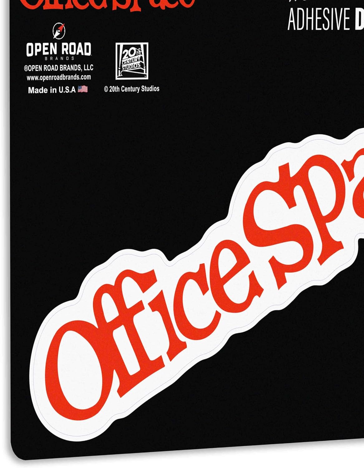 Office Space Movie Logo Adhesive Vinyl Decal image 4