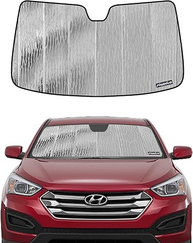 Miniatura 9 de Pigenius Parasol para parabrisas para Hyundai Santa Fe 2019-2023 (solo 5 pasajeros, no es compatible con Santa Fe XL), protección solar interior