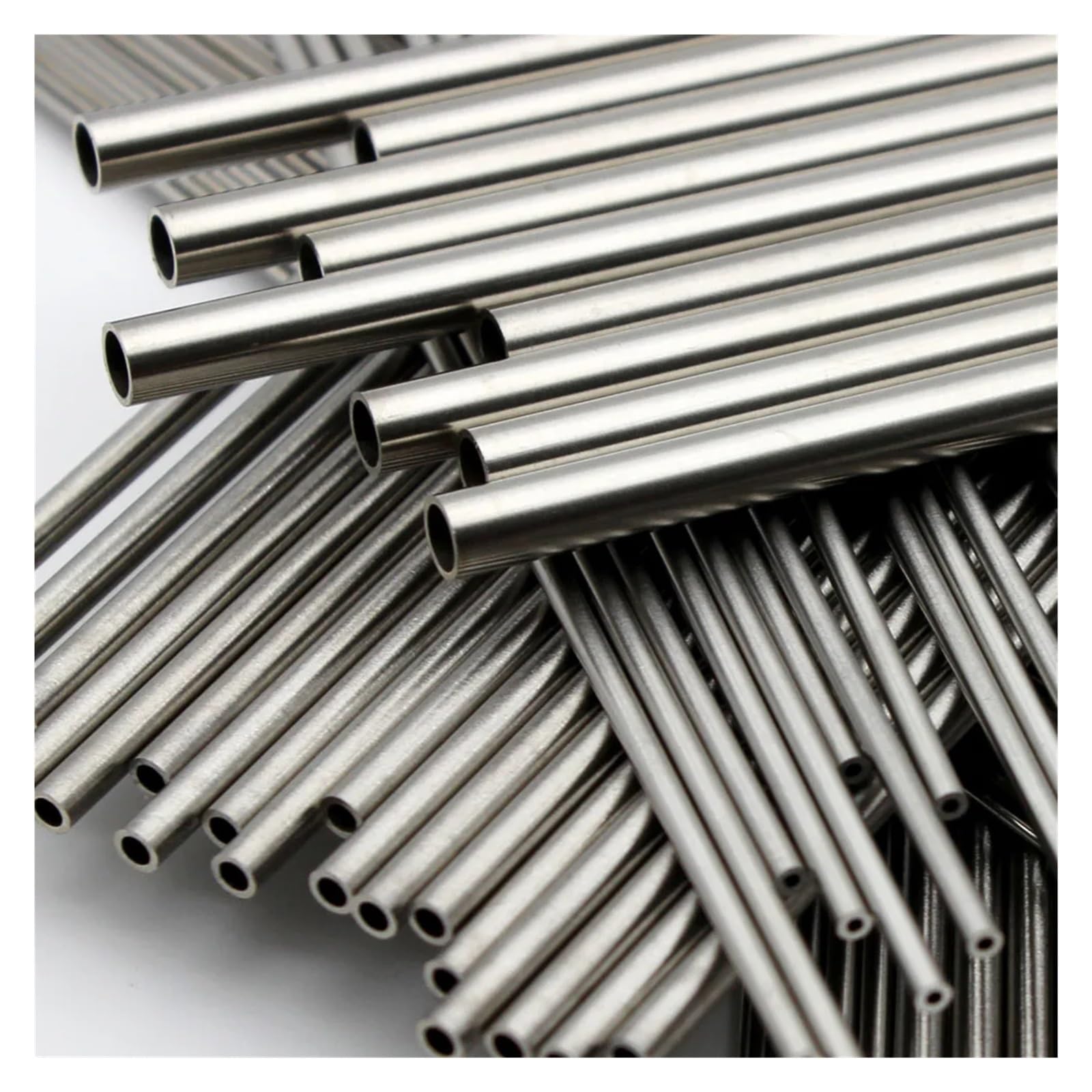 Tubo Tondo In Acciaio Inox 304 Goobetter - Diametro 8mm A 325mm, Lunghezza 100mm