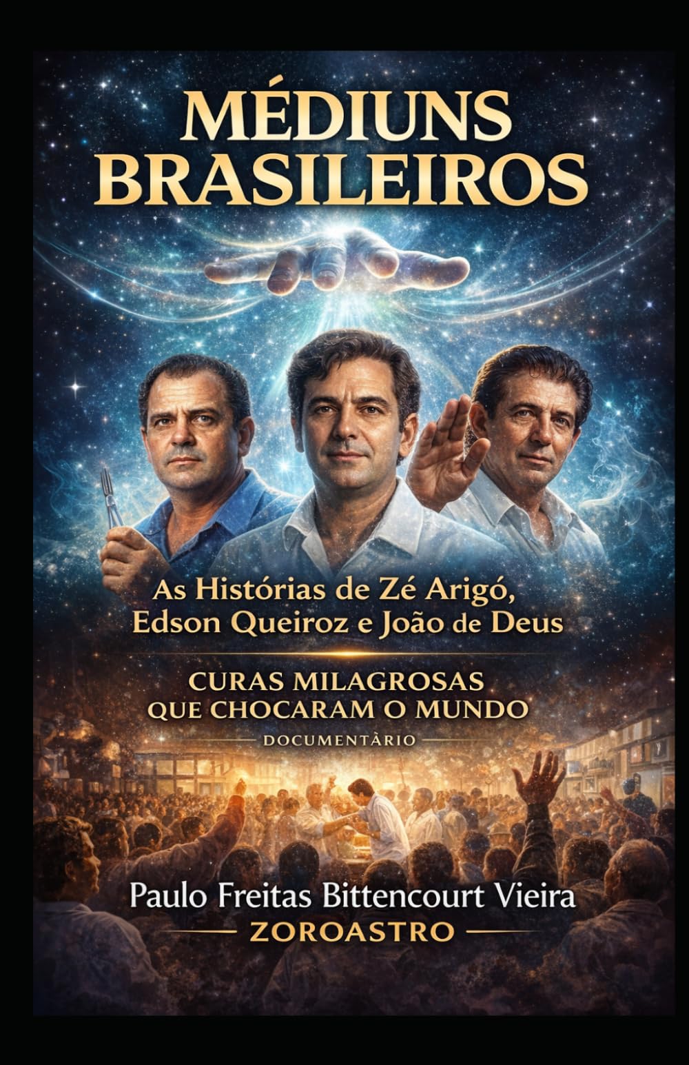 MÉDIUNS BRASILEIROS - As Histórias de Zé Arigó, Edson Queiroz e João de Deus: Curas Milagrosas que Chocaram o Mundo - Documentário