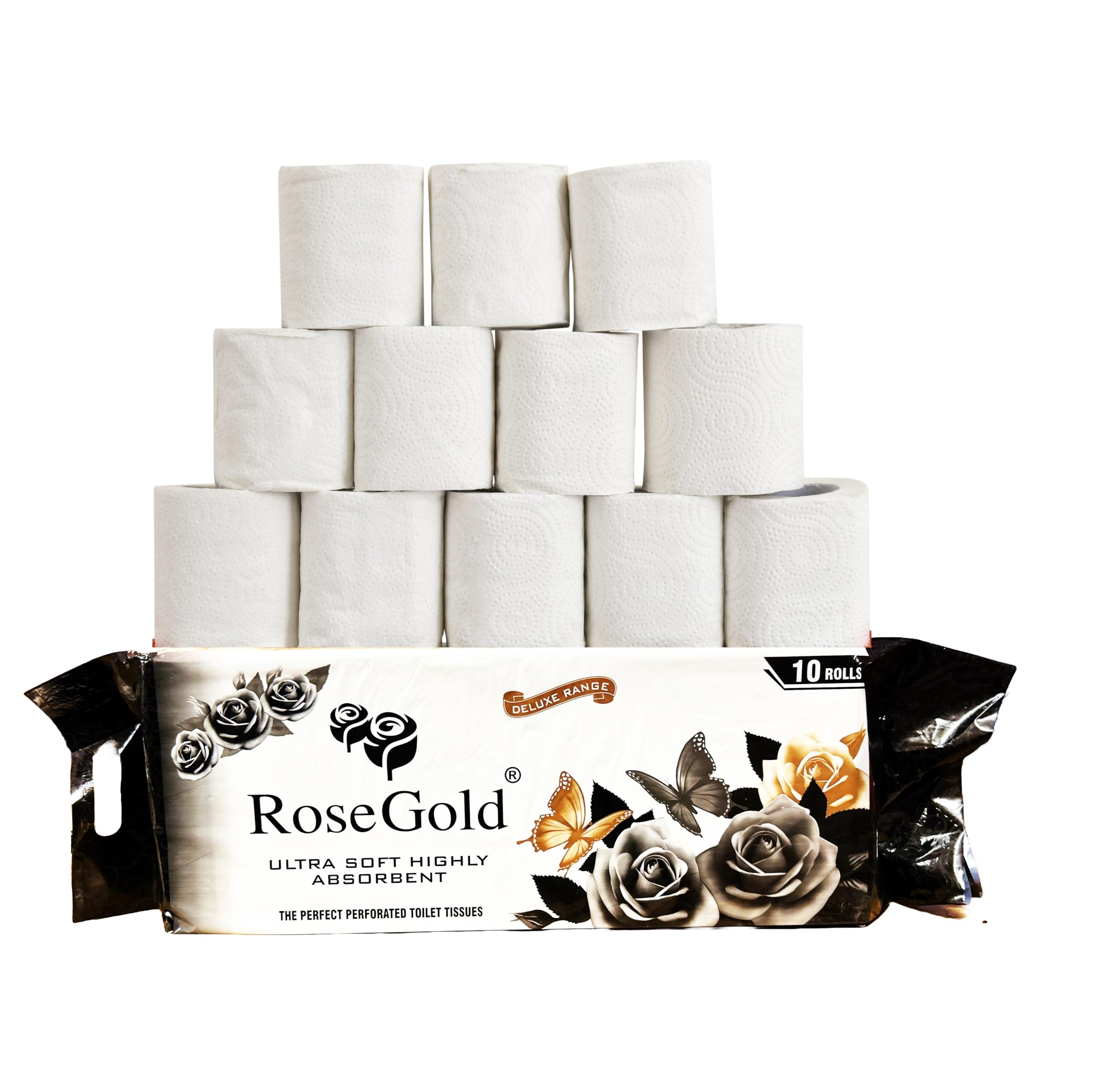 Rose Gold 2 Ply Toilet Tissue Paper Roll hygenic and Flushable Toilet Paper Roll Pack of 10 Roll Each roll 250 Sheet. (B0BZP9KPJC) Amazon Price History, Amazon Price Tracker