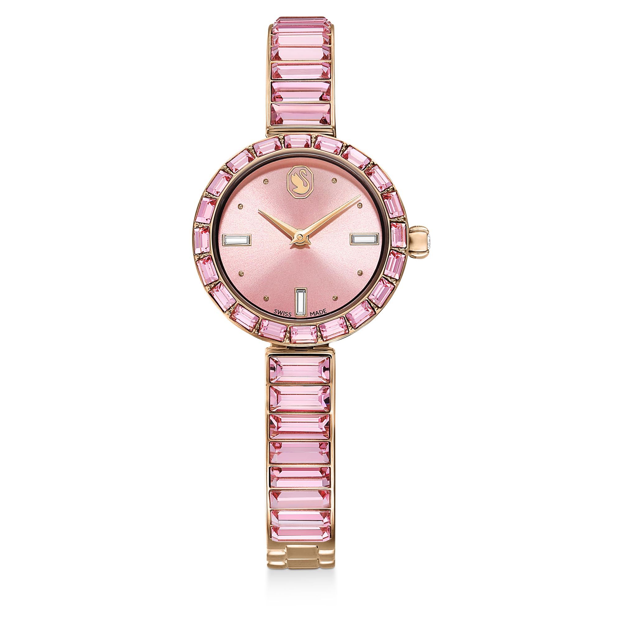 Swarovski Matrix Armreif 5679890 Damenuhr aus Edelstahl