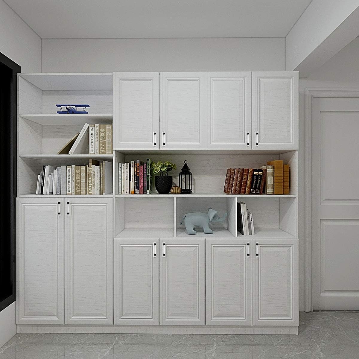 Mengico 20 Pack Cabinet Pulls Black Matte 3 Inch Kichen Cabinet Handles Acrylic Lucite Drawer Pulls Modern Cabinet Hardware T Bar Pull Handle