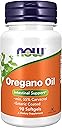 NOW Foods Supplements, Oregano Oil with Ginger and Fennel Oil, Enteric Coated, 90 Softgels