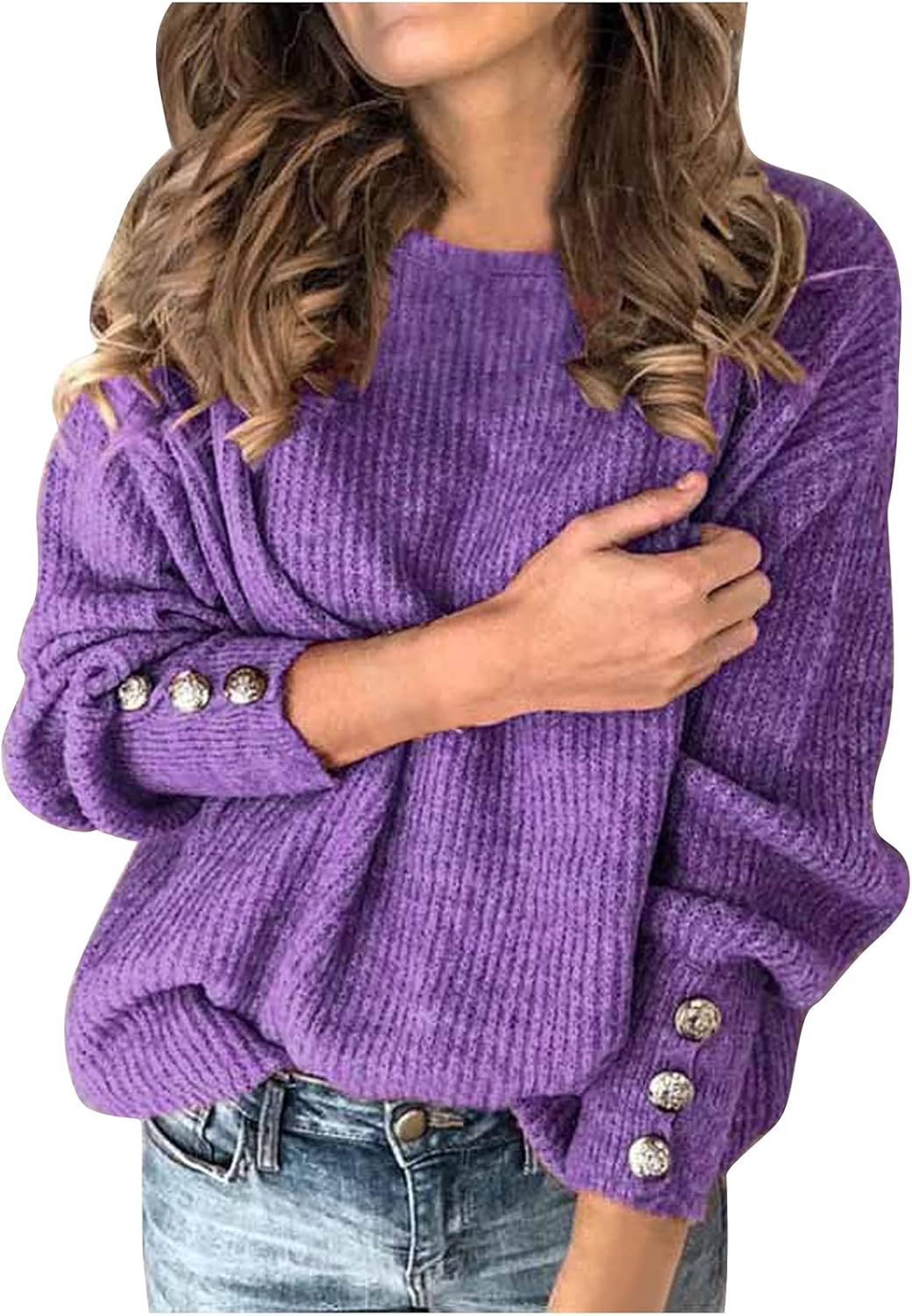 Womens Turtleneck Pullover Sweaters Casual Long Sleeve Shirt Blouse Solid Color Knitted Tops Elegant : Clothing, Shoes & Jewelry