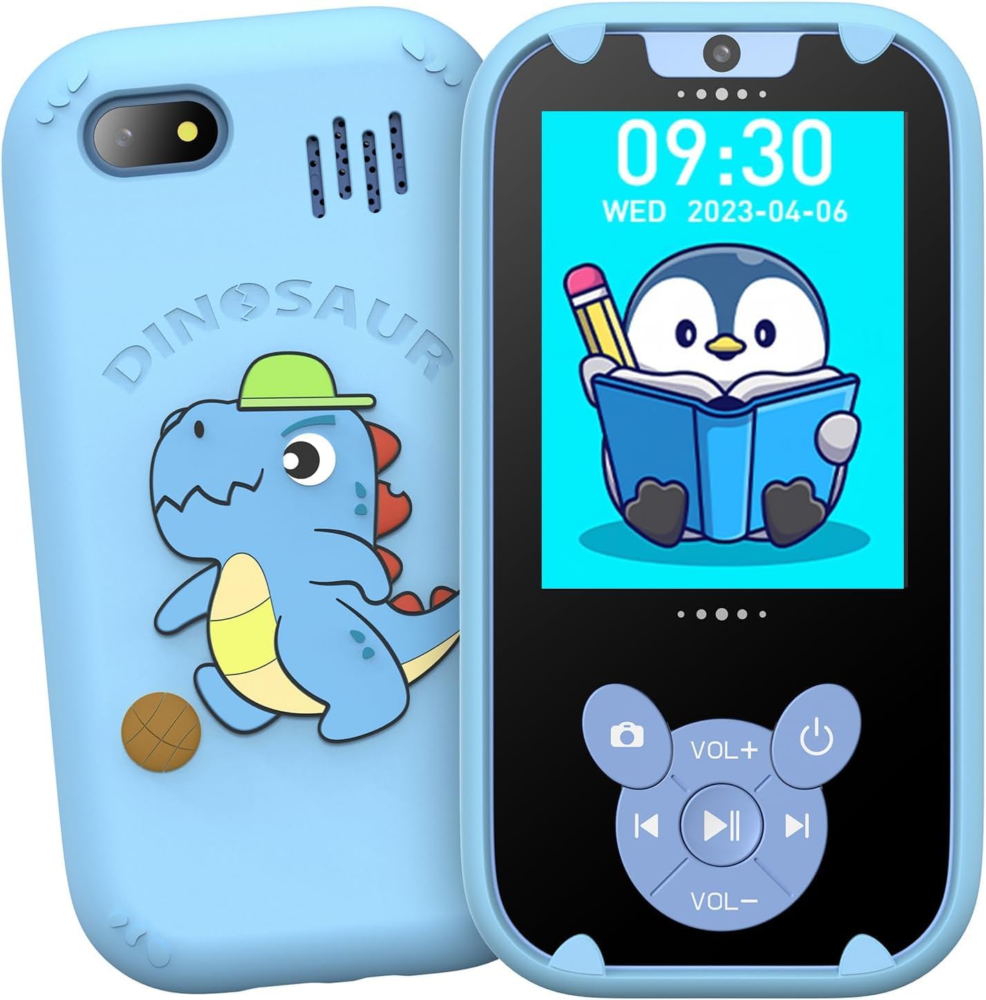 AUM ENTERPRISE Plastic Dino Camera Phone Back Case,Kids Camera For Christmas Birthday Gifts For Toddler And Kid Age 3~8 Year Old,Touchscreen Learning Toy,Mp3 Music Player,Gifts For Boys-Blue (B0D5HX19NY) Amazon Price History, Amazon Price Tracker