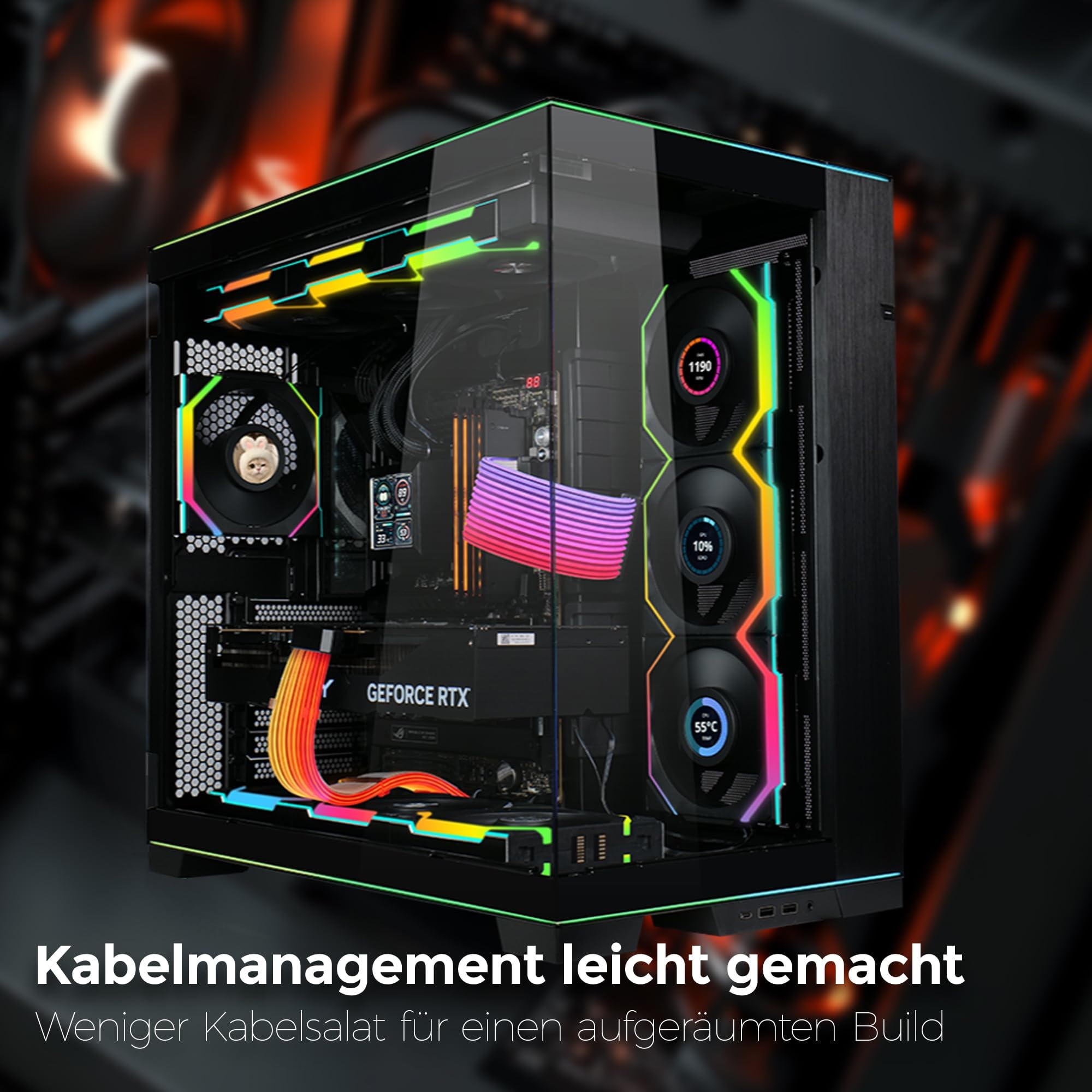 Amazon | LIANLI 120mm ARGBファン UNI FAN SL Wireless 120 BK Single