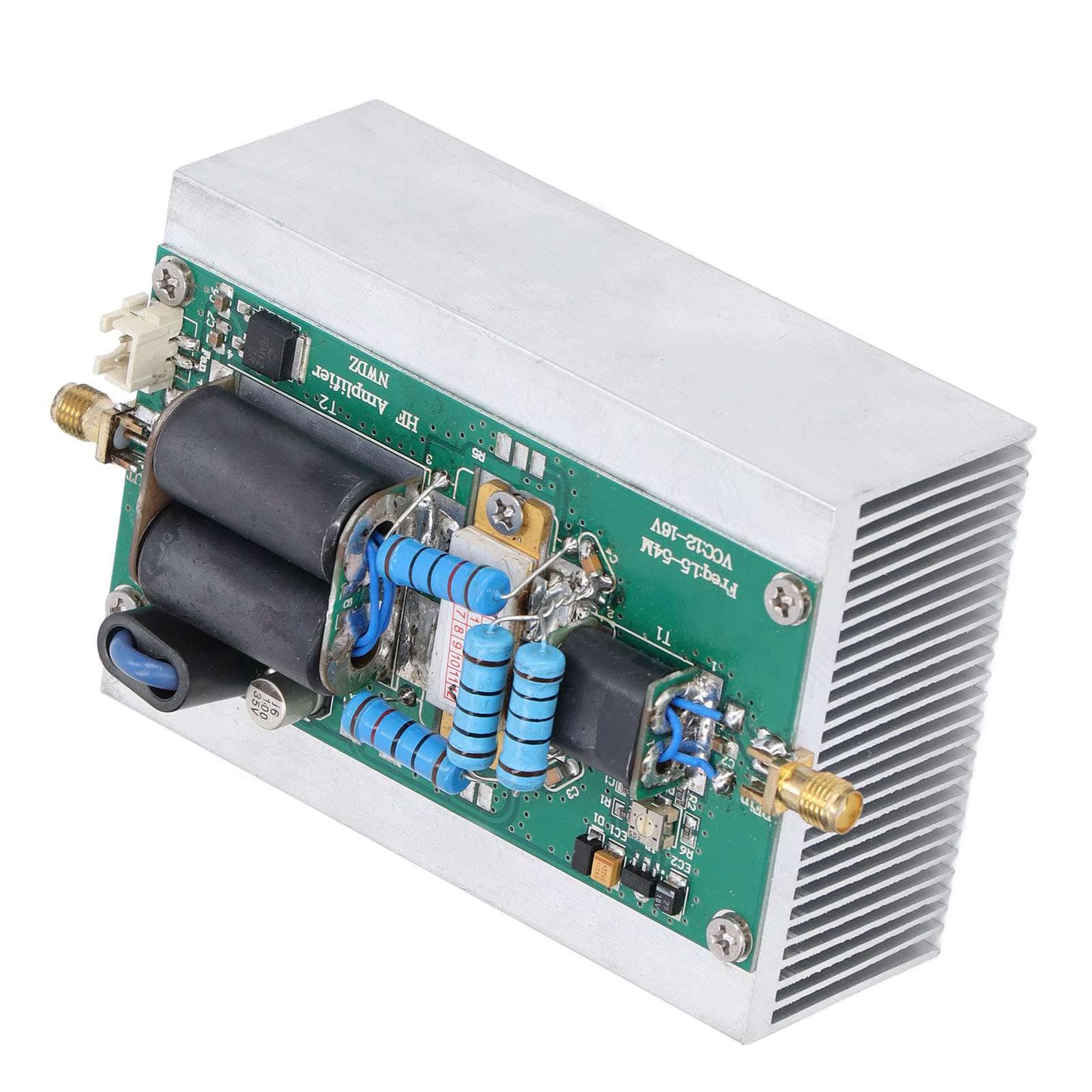 Amplificatore di fine bordo 3-5 W ingresso buona dissipazione di calore Potenza stabile RF Amplificatore finale 1.5-54MHz per CW AM FM HAM Radio (100W)