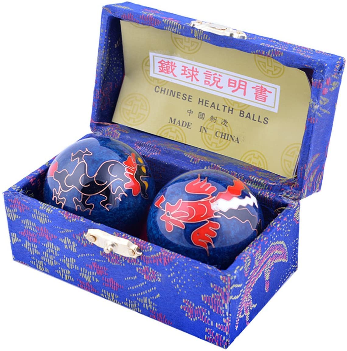 Boules de jade Baoding pour une pause bien-être et relaxation au bureau