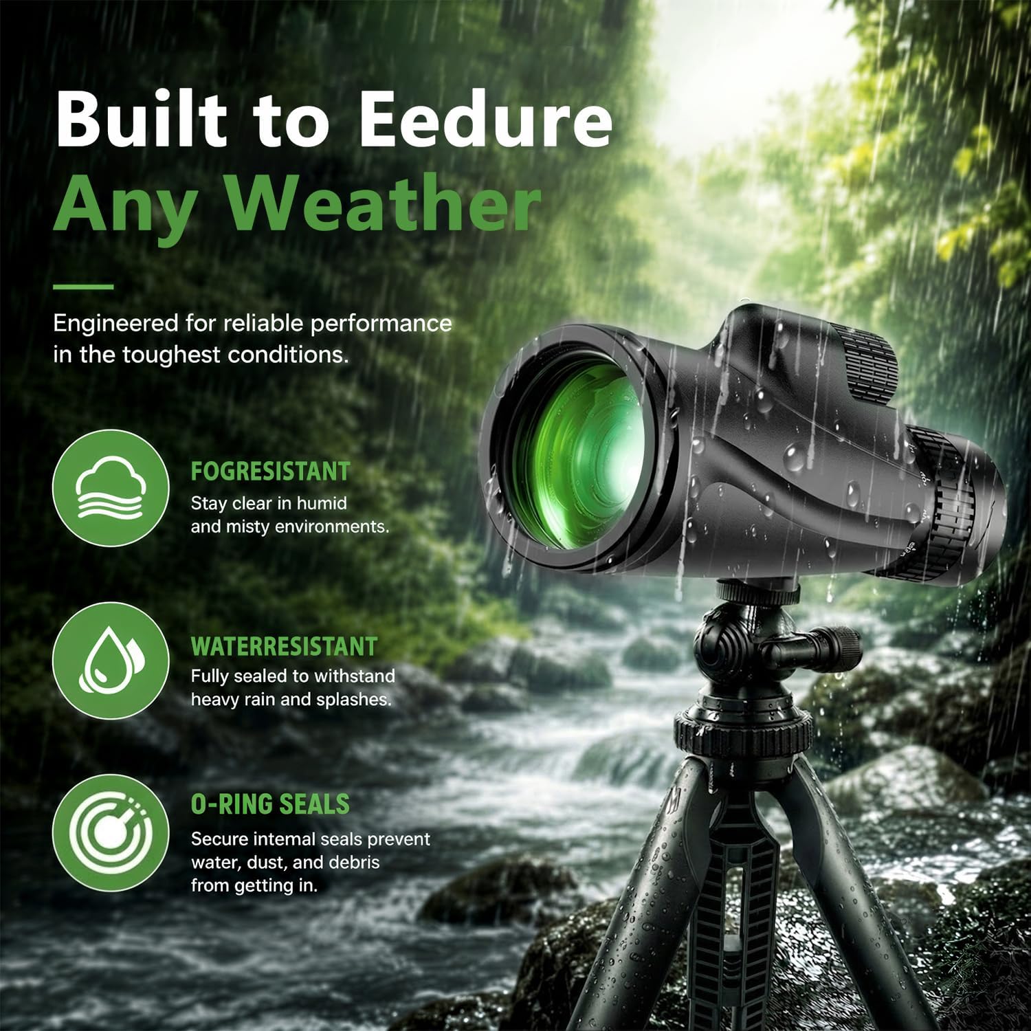 Monocular-Telescope 80x100 High Powered Monoculars High Definition for Adults High Powered with Smartphone Adapter Telescope Bird Watching Travel Camping Hiking