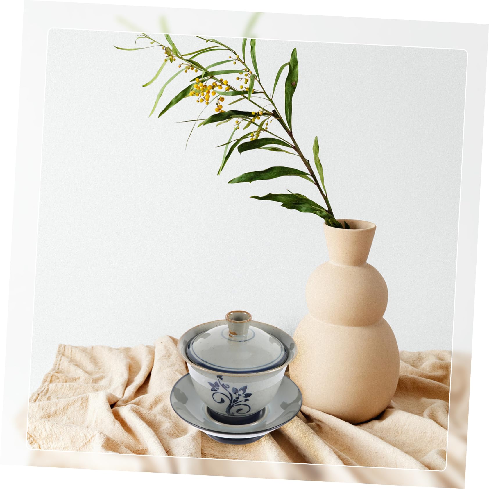 2 Sätze Traditionelle Chinesische Teeschale Kung-fu-teeschale Deckel Untertasse Zarte Teetassen Kung Fu Tee Tassen Chinesische Traditionelle Teetasse Kreative Teegeschirr Keramik